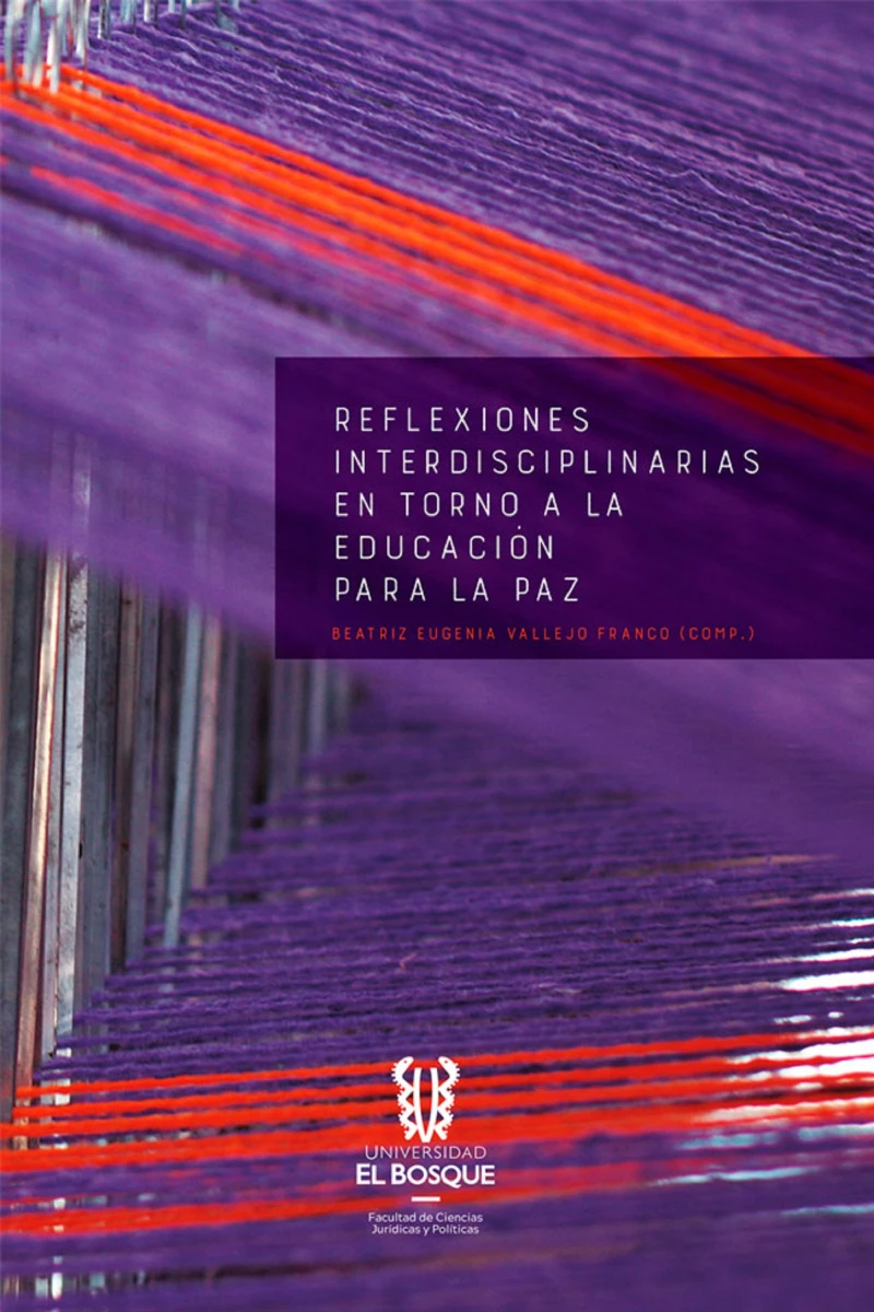 Portada: Reflexiones interdisciplinarias en torno a la educación para la paz