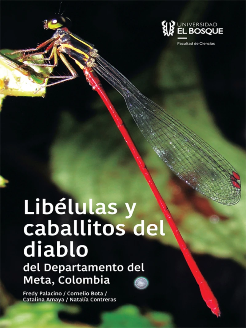 Portada: Libélulas y caballitos del diablo del departamento del Meta, Colombia