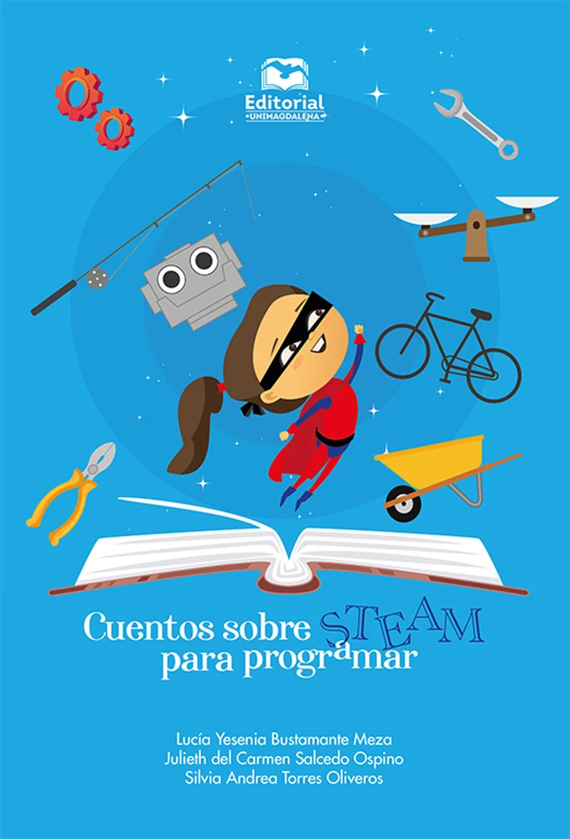Portada: Cuentos sobre STEAM para programar
