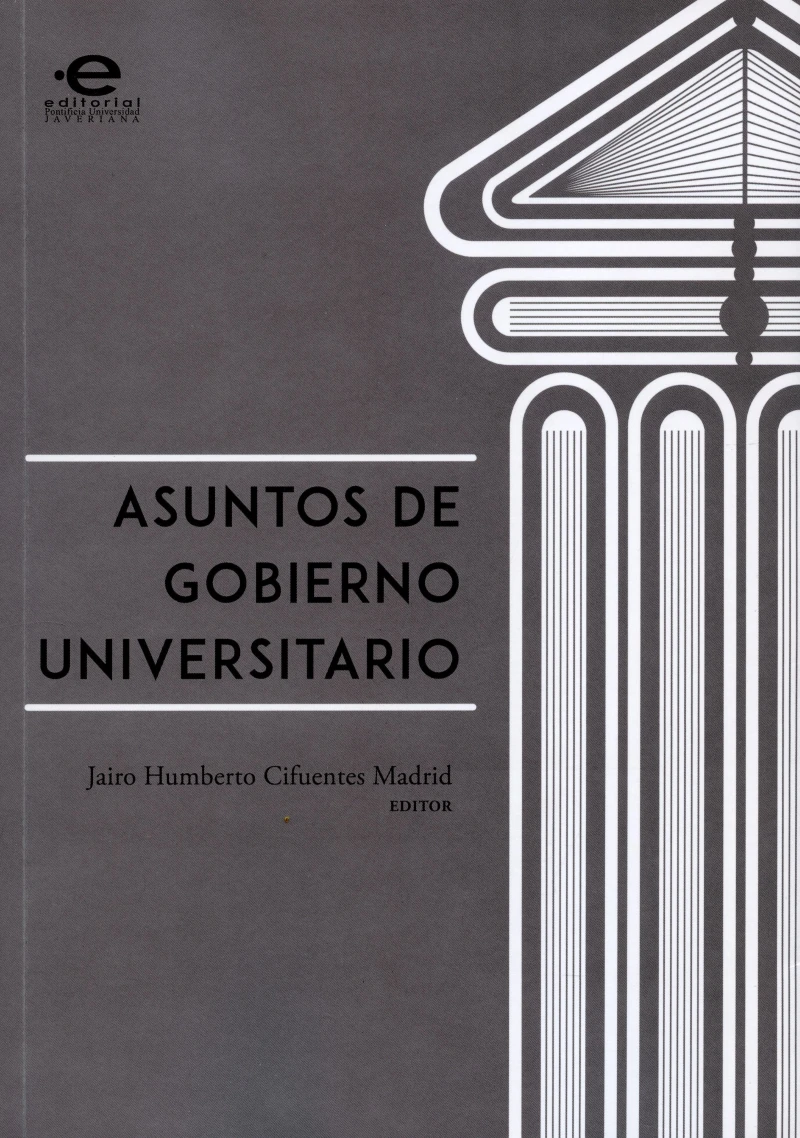 Portada: Asuntos de gobierno universitario
