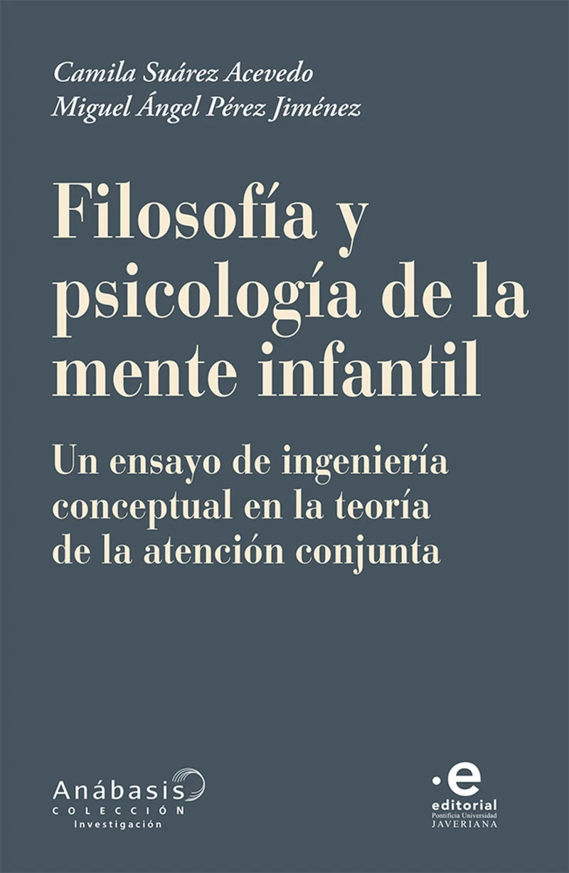 Portada: Filosofía y psicología de la mente infantil