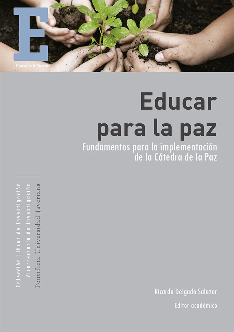 Portada: Educar para la paz