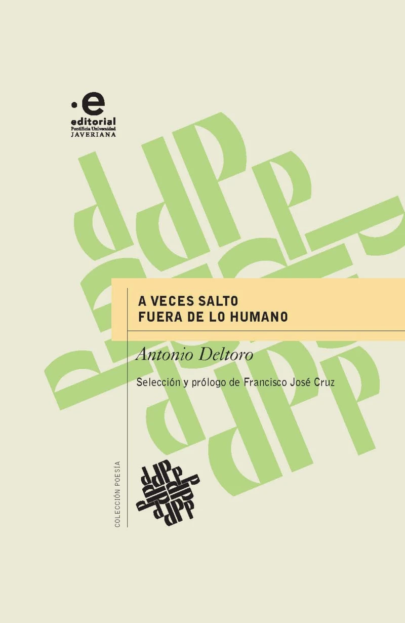 Portada: A veces salto fuera de lo humano