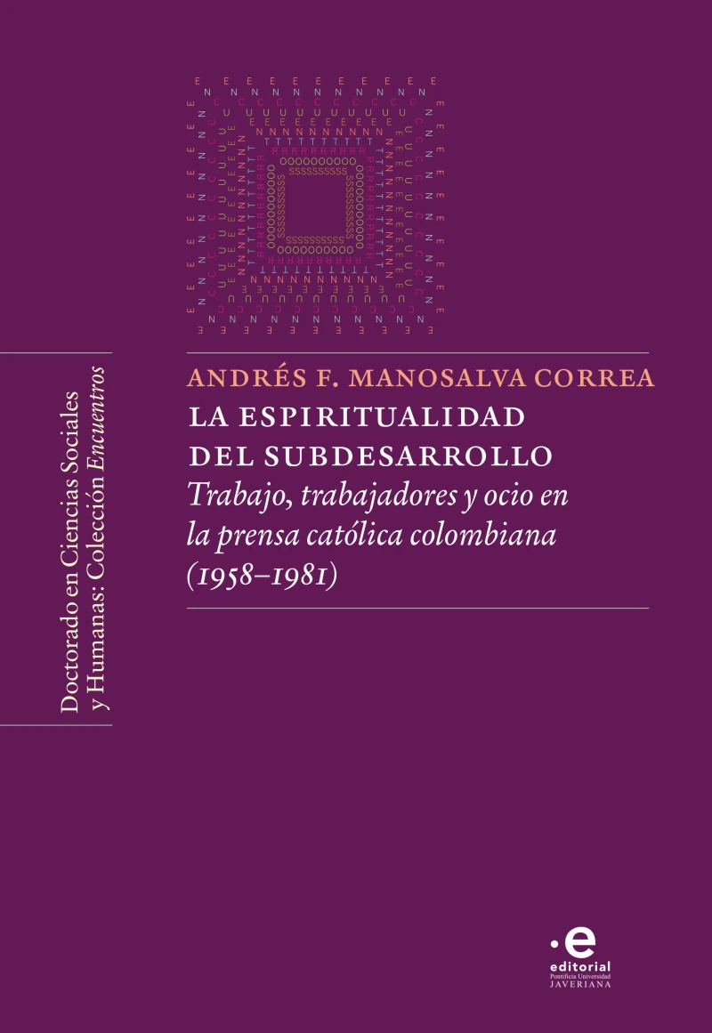 Portada: La espiritualidad del subdesarrollo