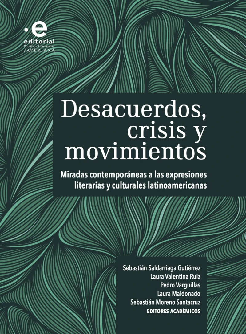 Portada: Desacuerdos, Crisis y movimientos