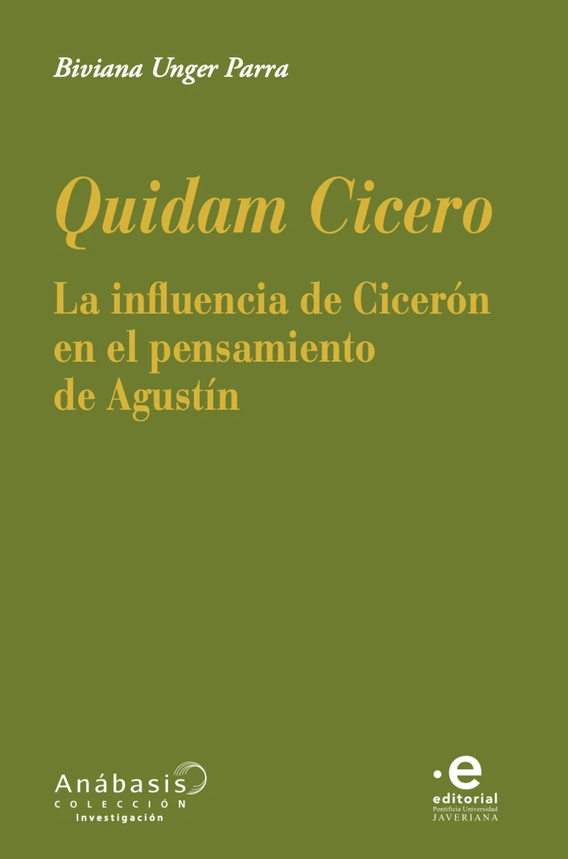 Portada: Quidam Cicero