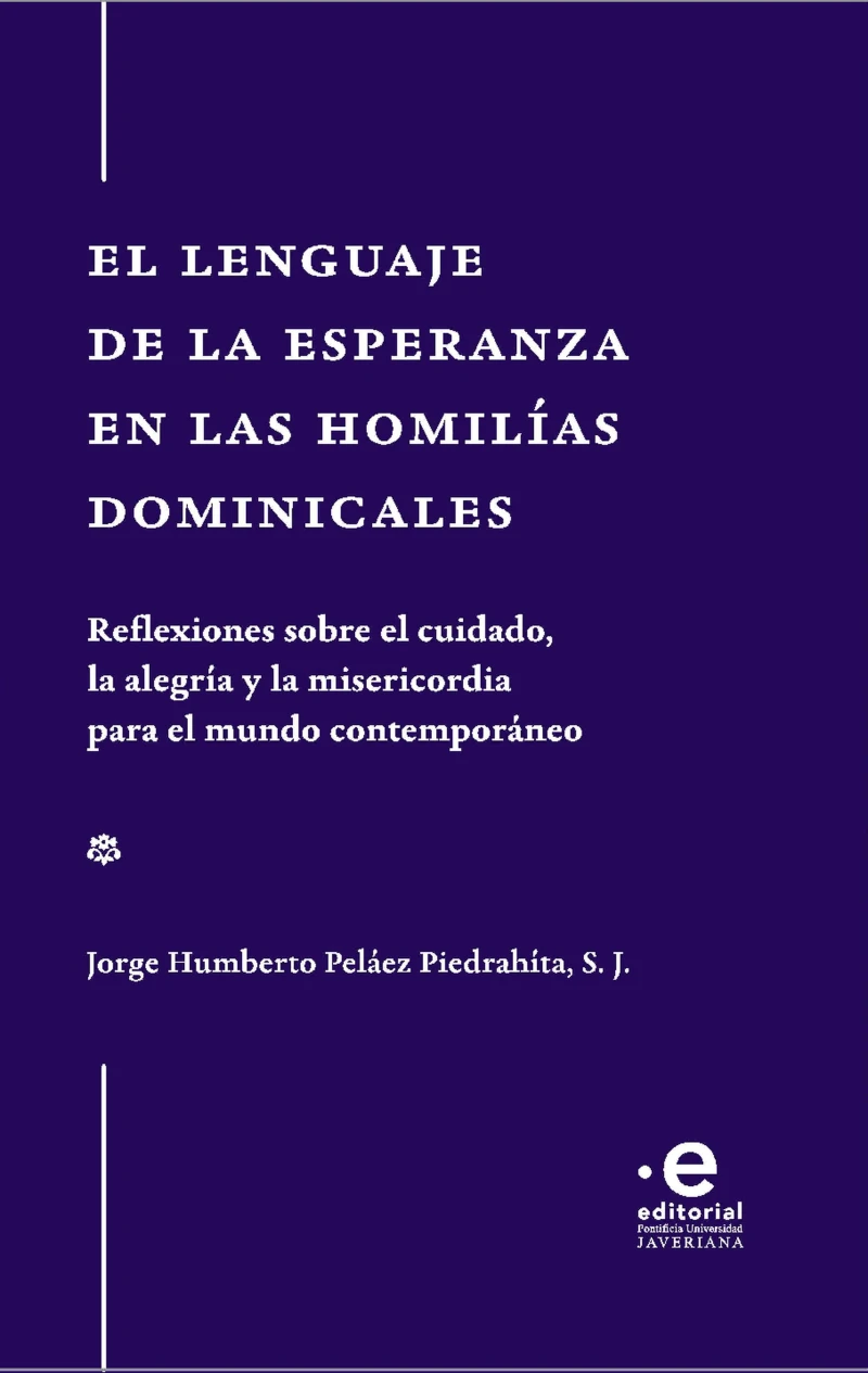 Portada: El lenguaje de la esperanza en las homilías dominicales