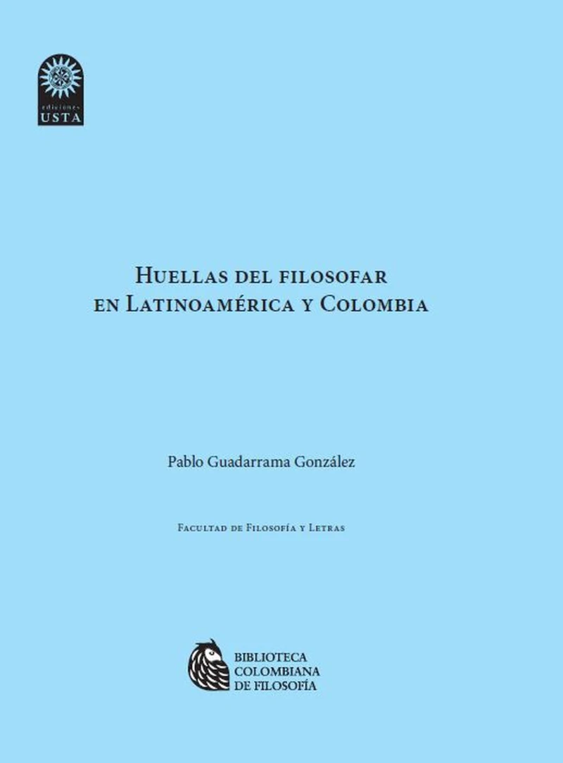 Portada: Huellas del filosofar en Latinoamérica y Colombia