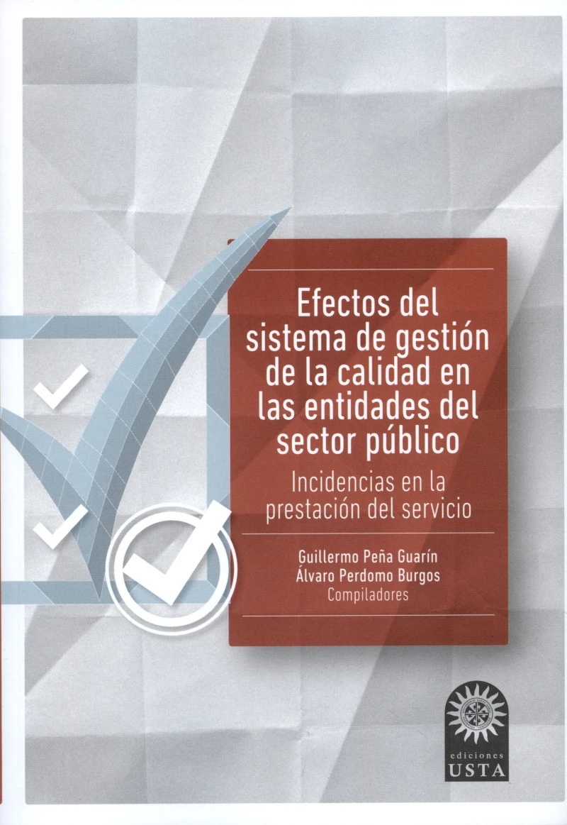 Portada: Efectos del sistema de gestión de la calidad en las entidades del sector público