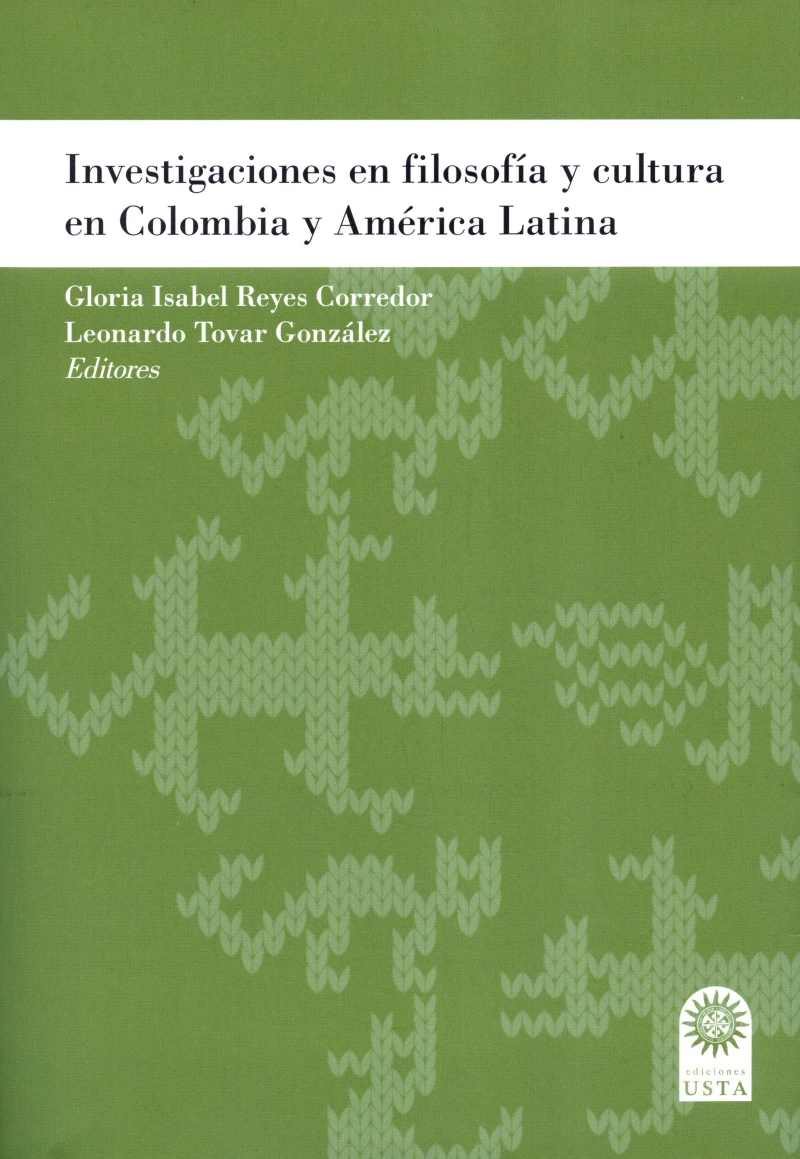 Portada: Investigaciones en filosofía y cultura en Colombia y América Latina