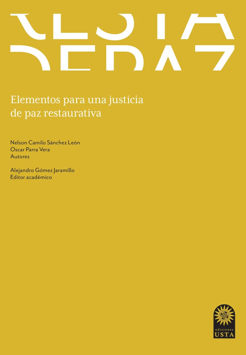 Portada: Elementos para una justicia de paz restaurativa