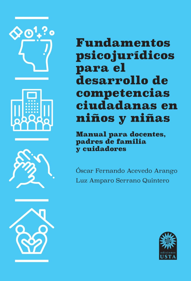 Portada: Fundamentos psicojurídicos para el desarrollo de competencias ciudadanas en niños y niñas