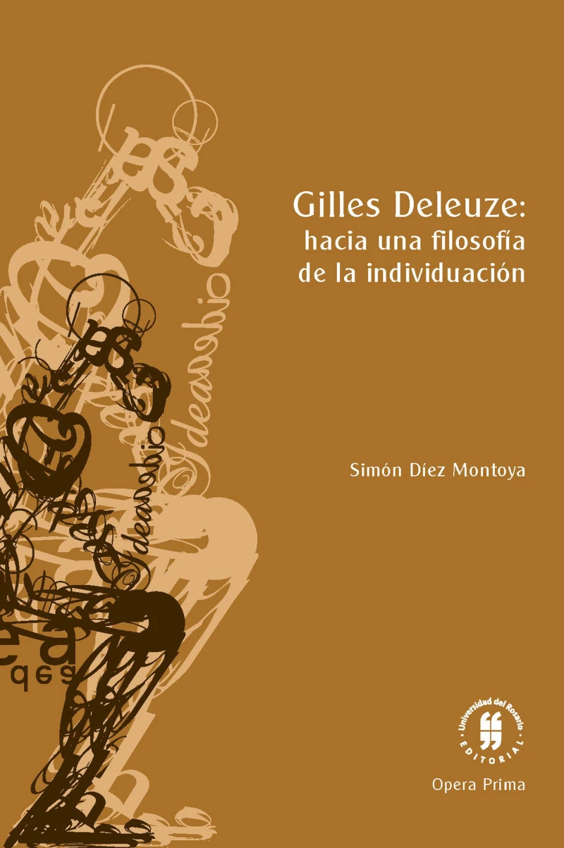Portada: Gilles Deleuze: hacia una filosofia de la individuación