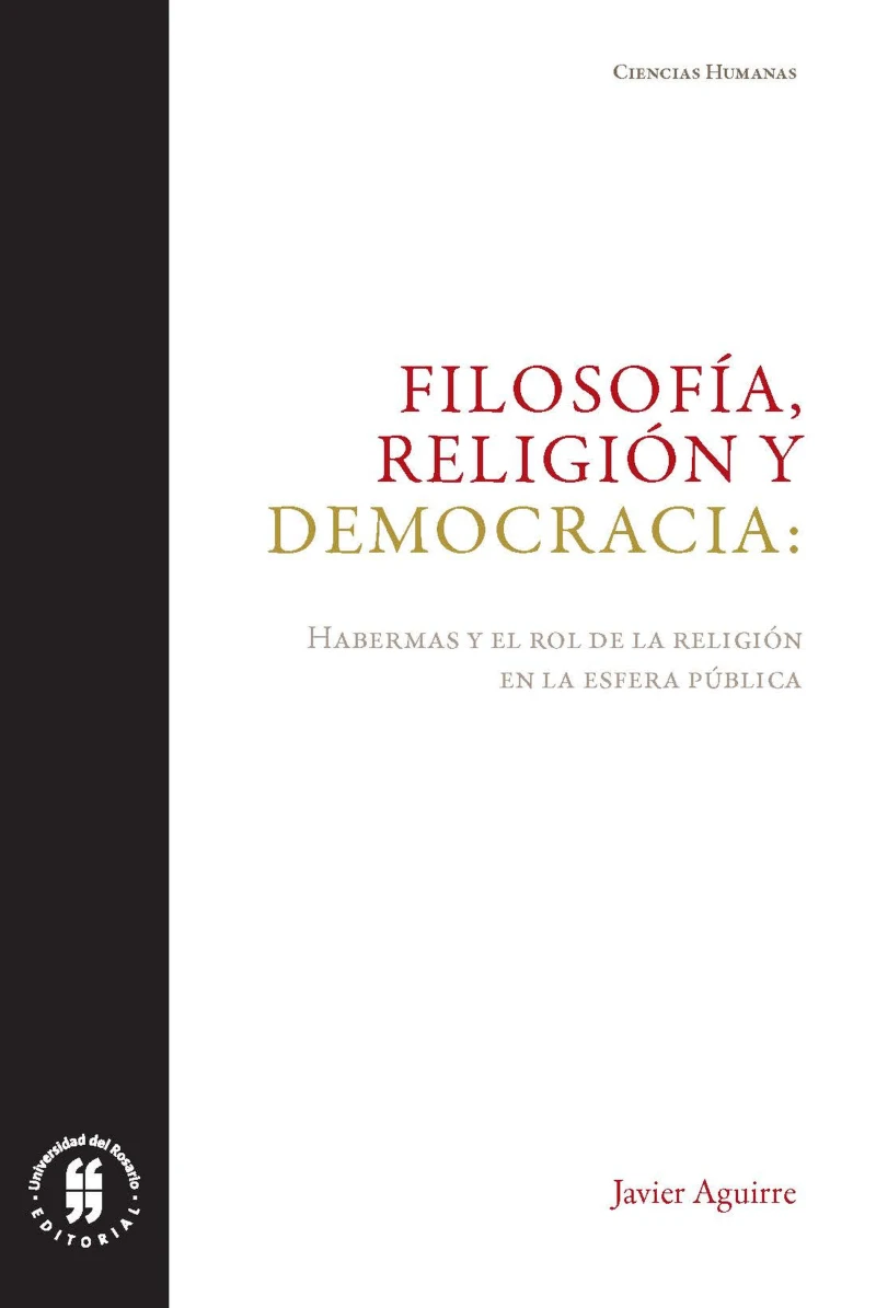 Portada: Filosofía, religión y democracia