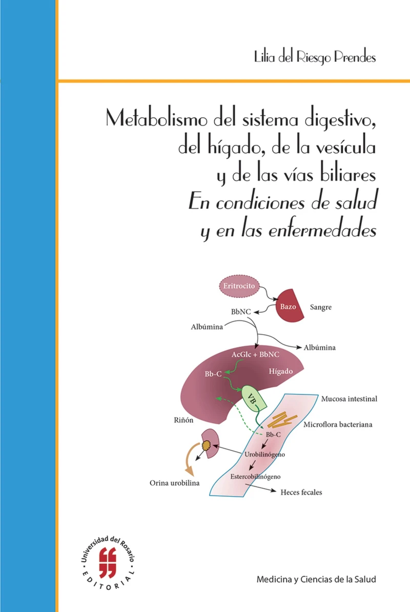 Portada: Metabolismo del sistema digestivo, del hígado, de la vesícula y de las vías biliares