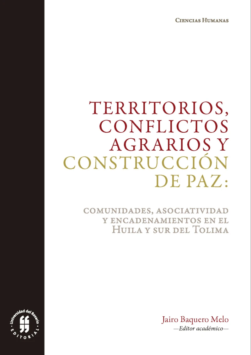 Portada: Territorios, conflictos agrarios y construcción de paz