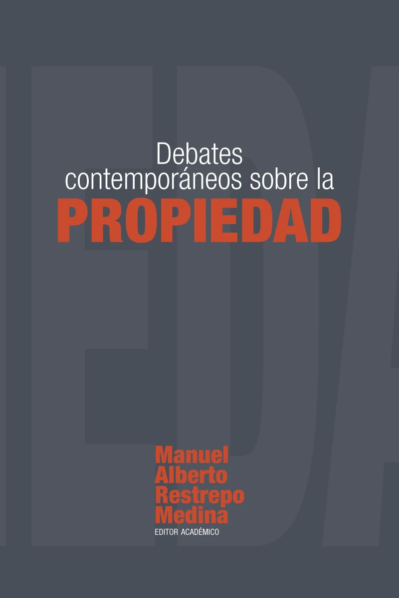 Portada: Debates contemporáneos sobre la propiedad