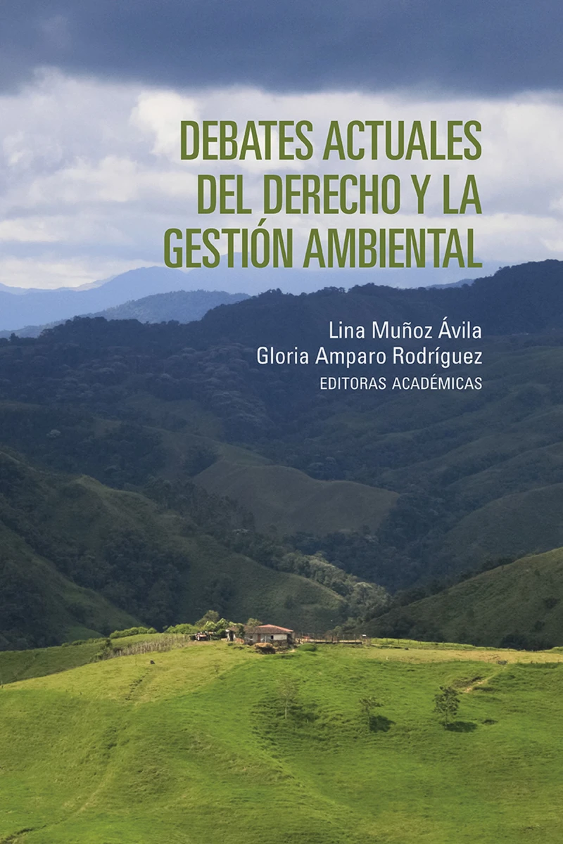 Portada: Debates actuales del derecho y la gestión ambiental