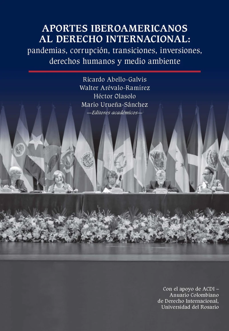 Portada: Aportes iberoamericanos al derecho internacional: