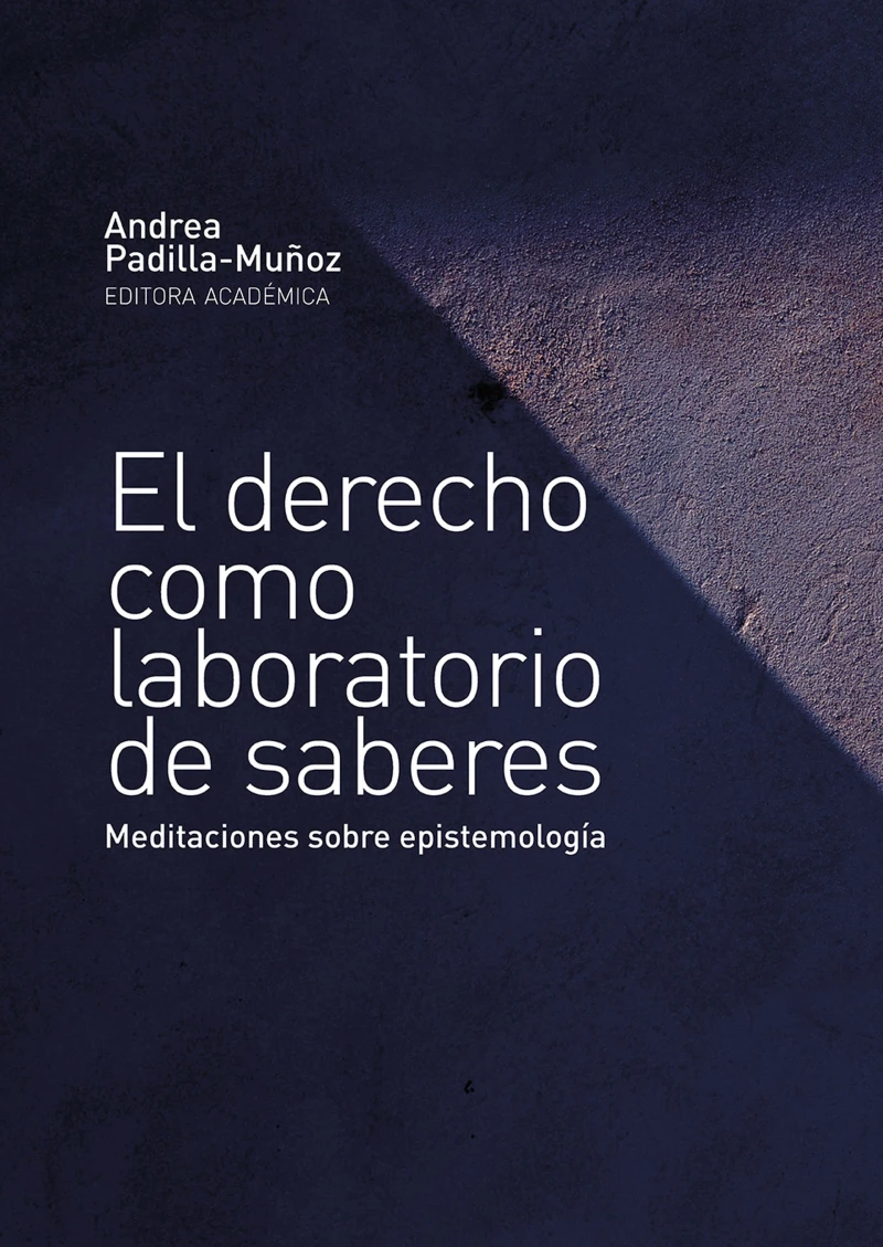 Portada: El derecho como laboratorio de saberes