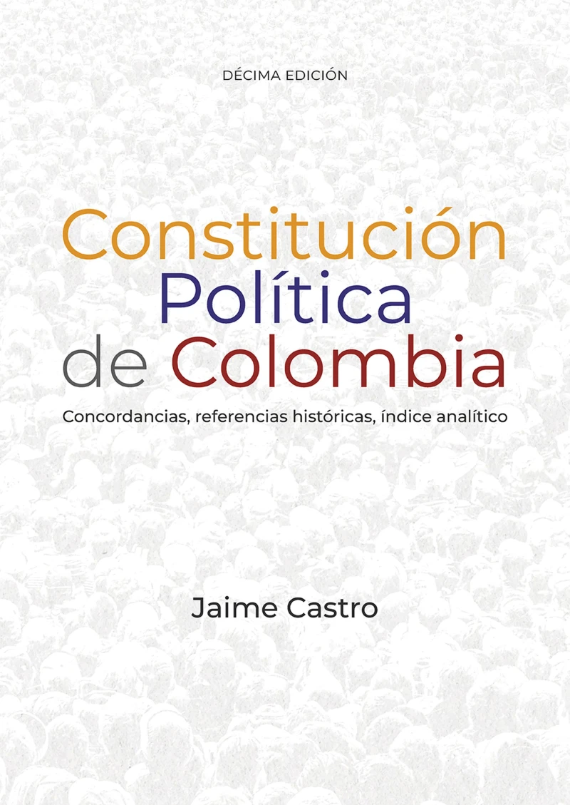 Portada: Constitución política de Colombia