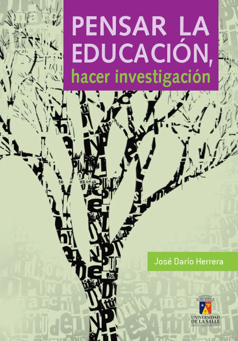 Portada: Pensar la educación, hacer investigación