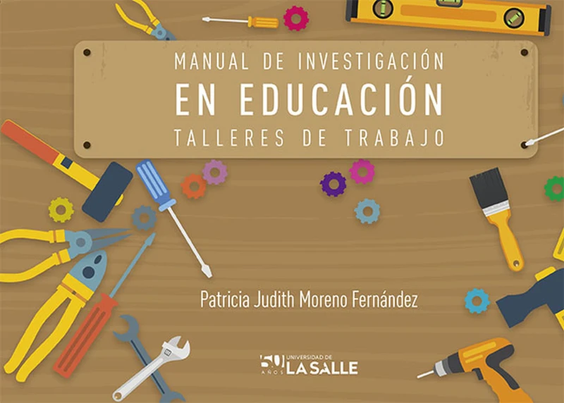 Portada: Manual de investigación en educación