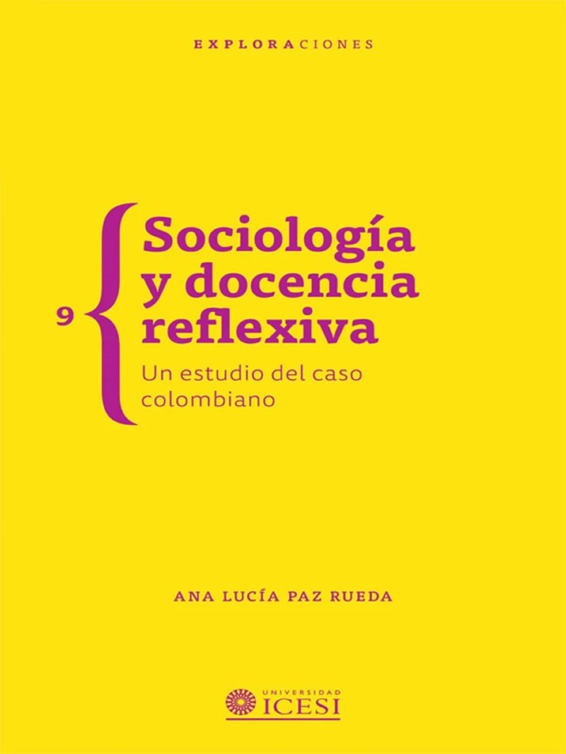 Portada: Sociología y docencia reflexiva