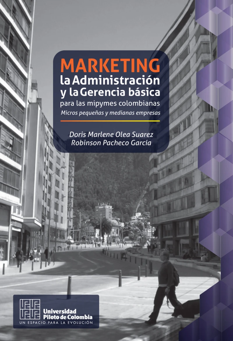 Portada: Marketing, la Administración y la Gerencia básica para las mipymes colombianas