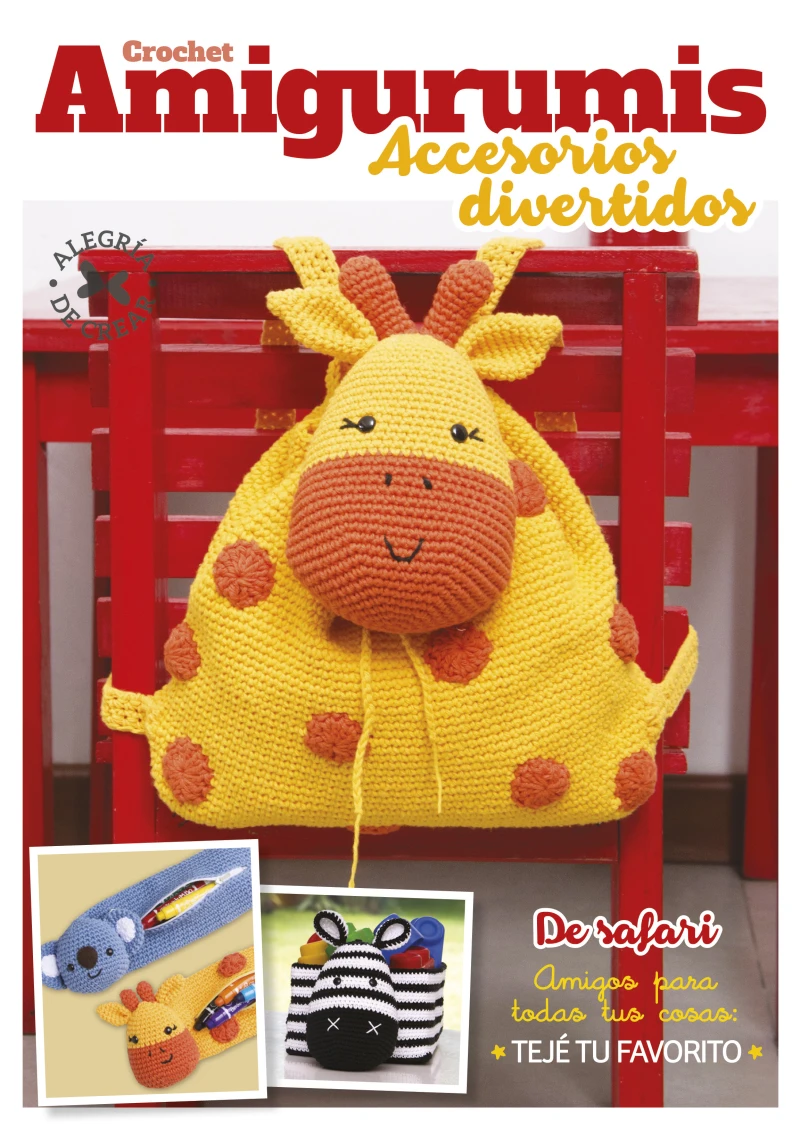 Portada: Crochet Amigurumis. Accesorios divertidos