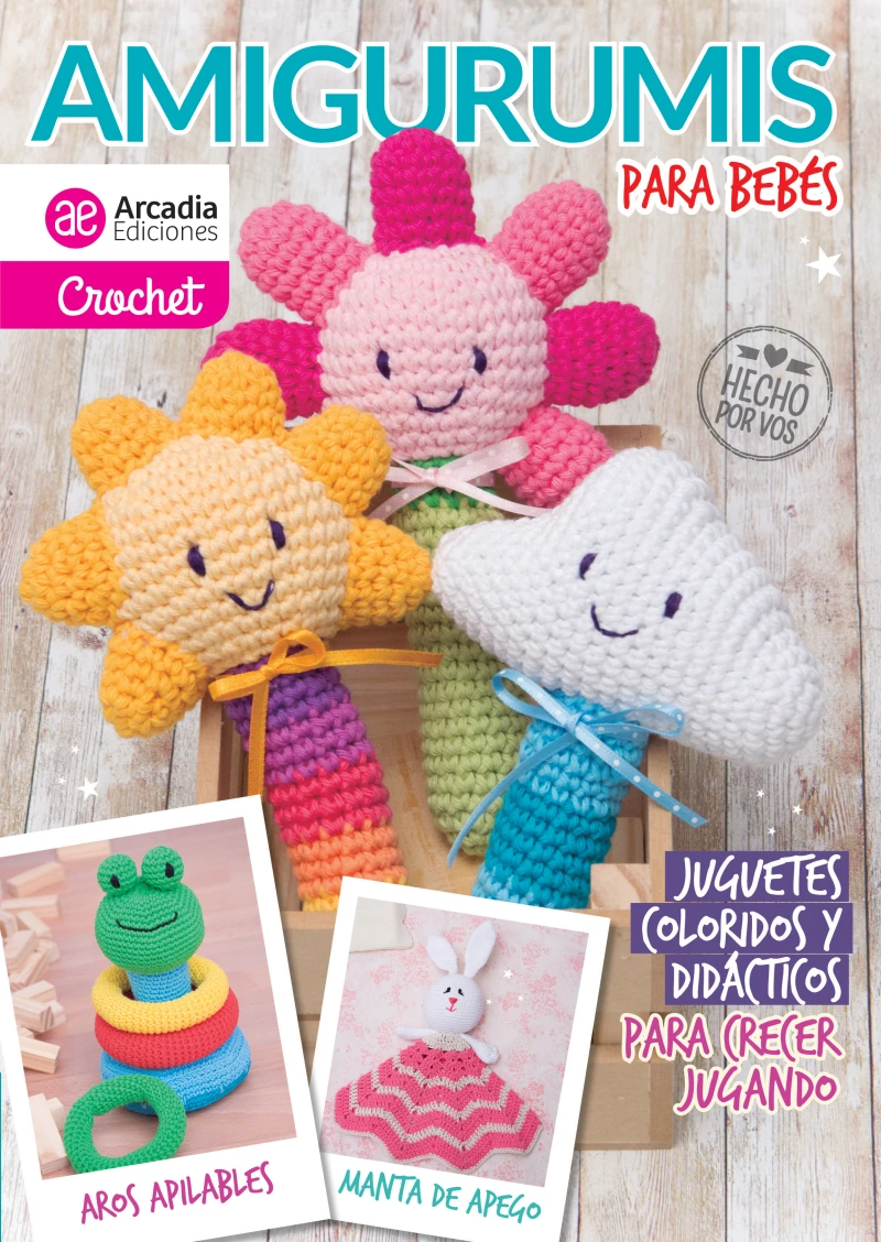 Portada: Amigurumis para bebés