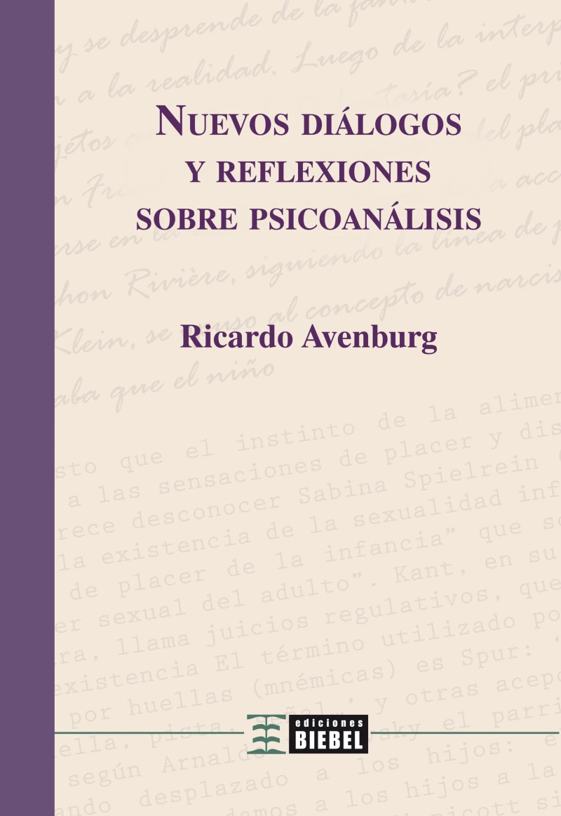 Portada: Nuevos diálogos y reflexiones sobre psicoanálisis