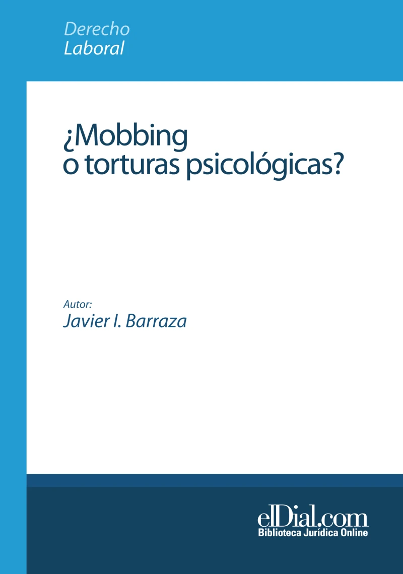 Portada: ¿Mobbing o torturas psicológicas?