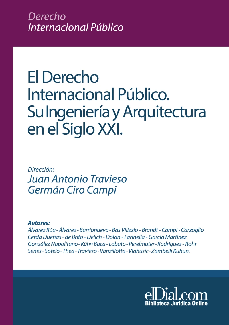 Portada: El Derecho Internacional Público