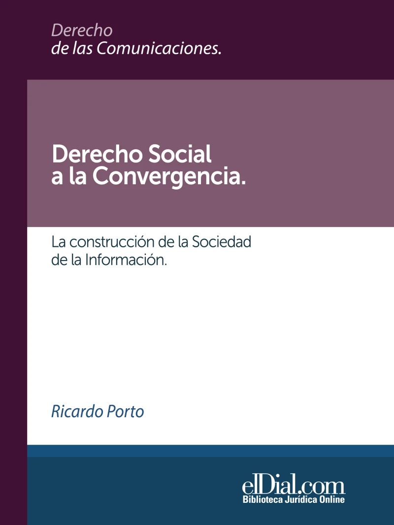 Portada: Derecho Social a la Convergencia