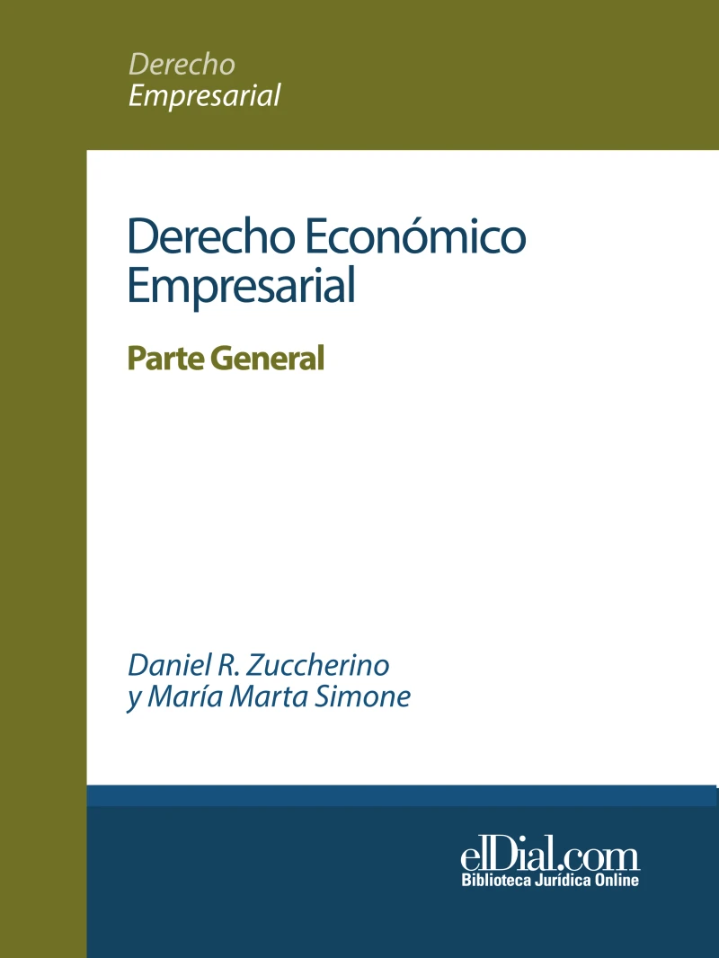 Portada: Derecho Económico Empresarial