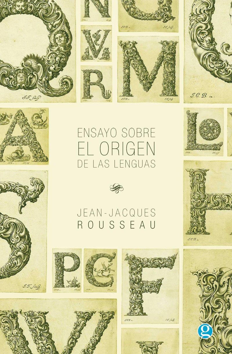 Portada: Ensayo sobre el origen de las lenguas