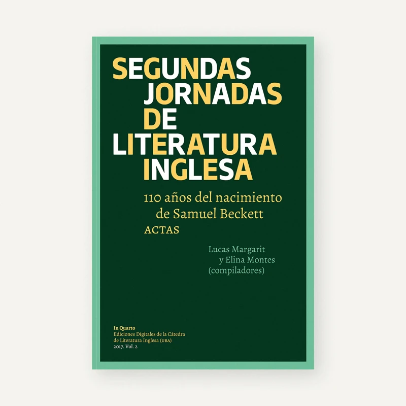Portada: Segundas Jornadas de Literatura Inglesa
