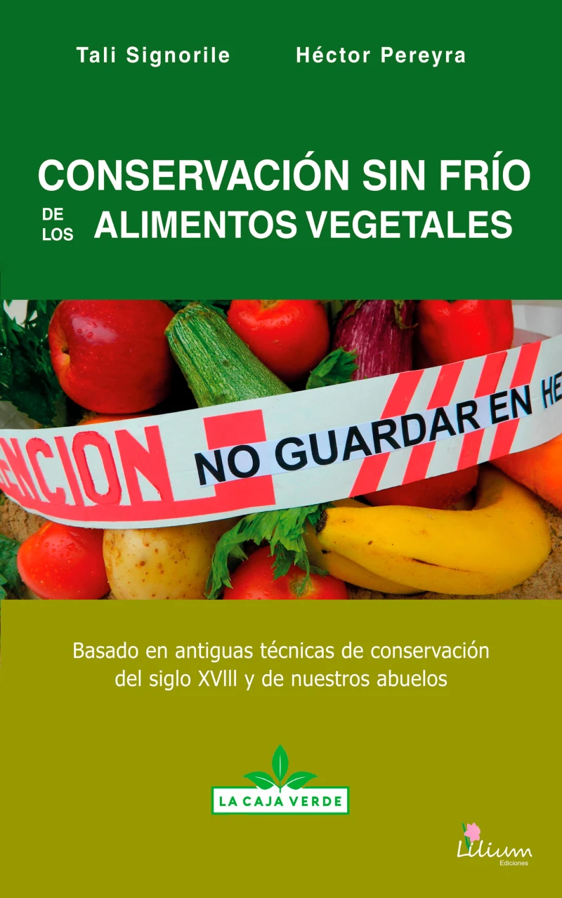 Portada: Conservación sin frío de los alimentos vegetales