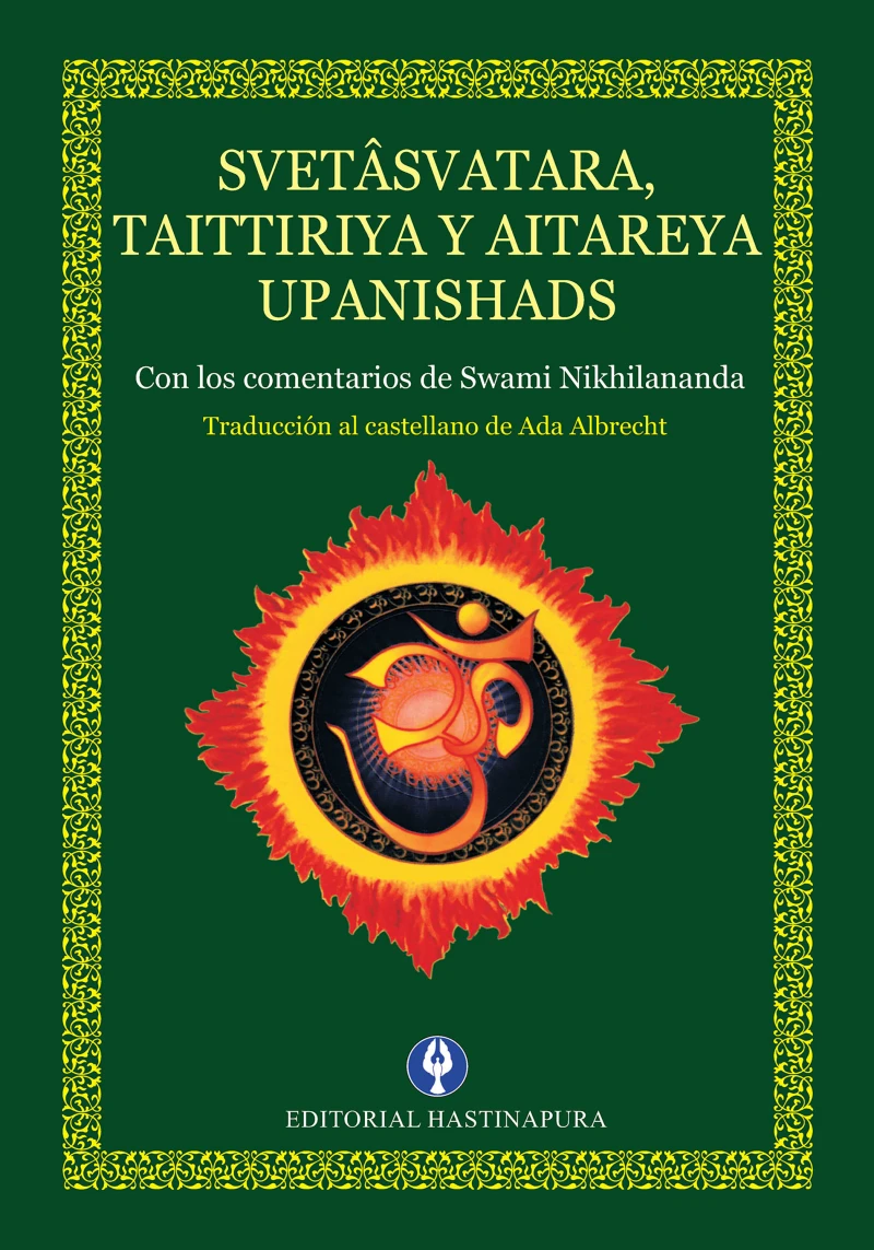 Portada: Svetâsvatara, Taittiriya y Aitareya Upanishads