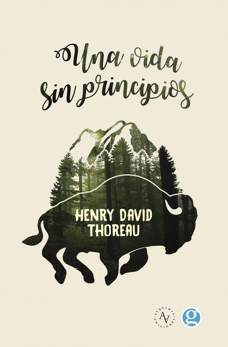 Portada: Una vida sin principios