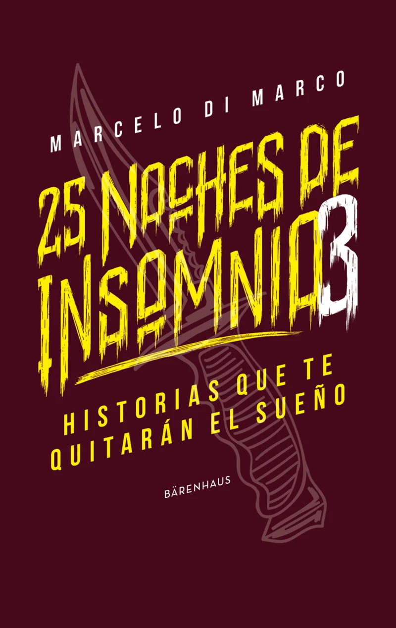 Portada: 25 noches de insomnio 3