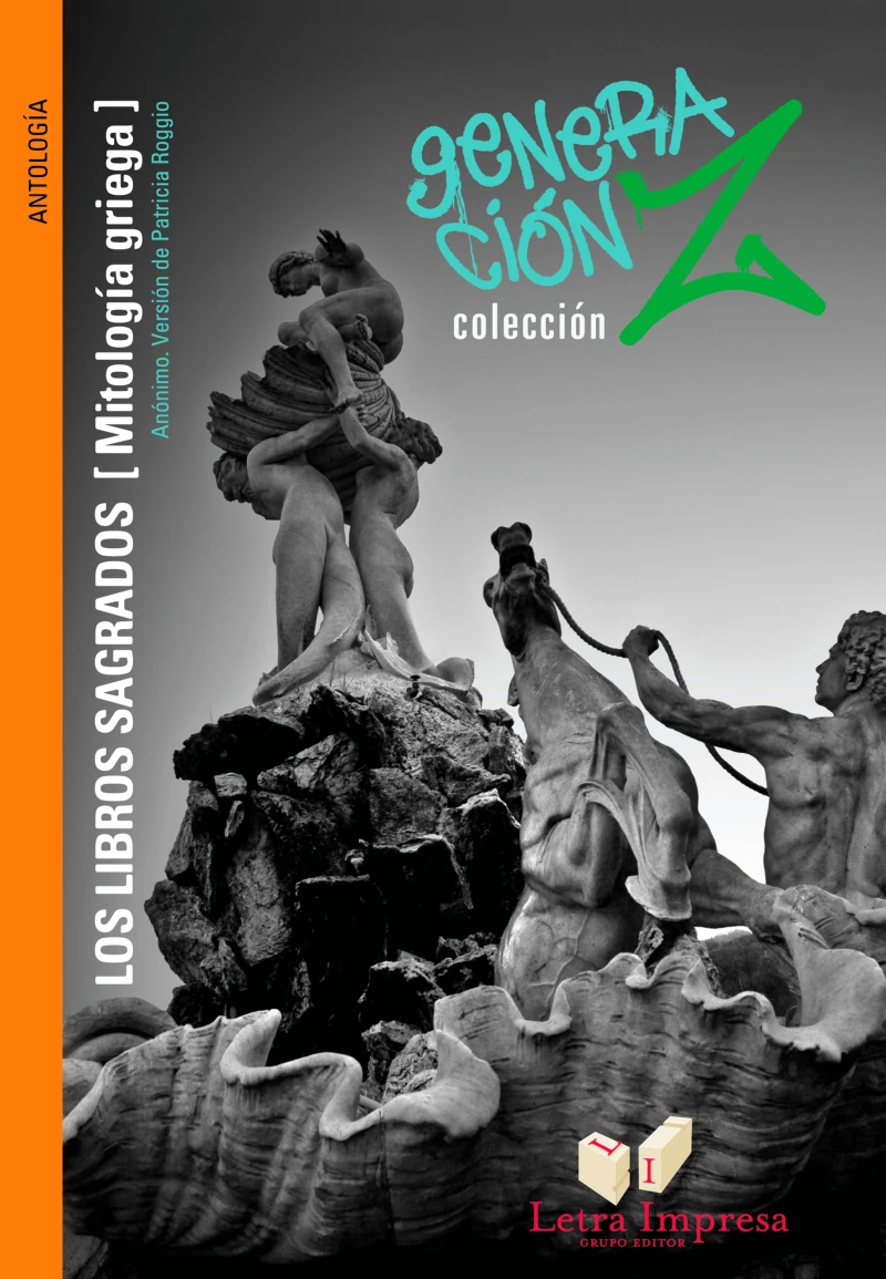 Portada: Los libros sagrados [Mitología griega]