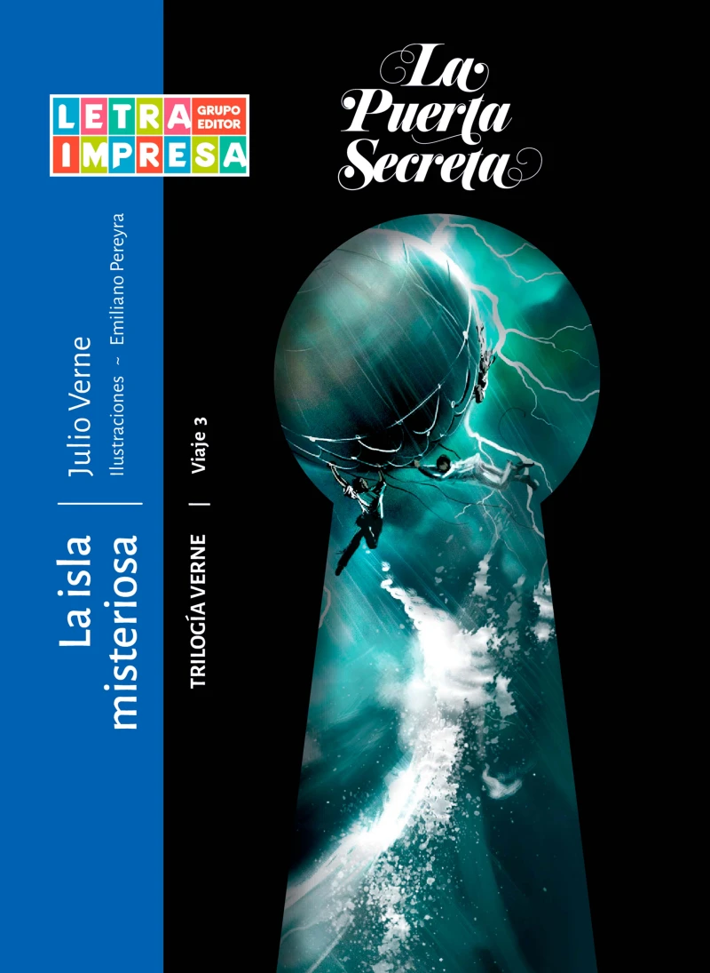 Portada: La isla misteriosa