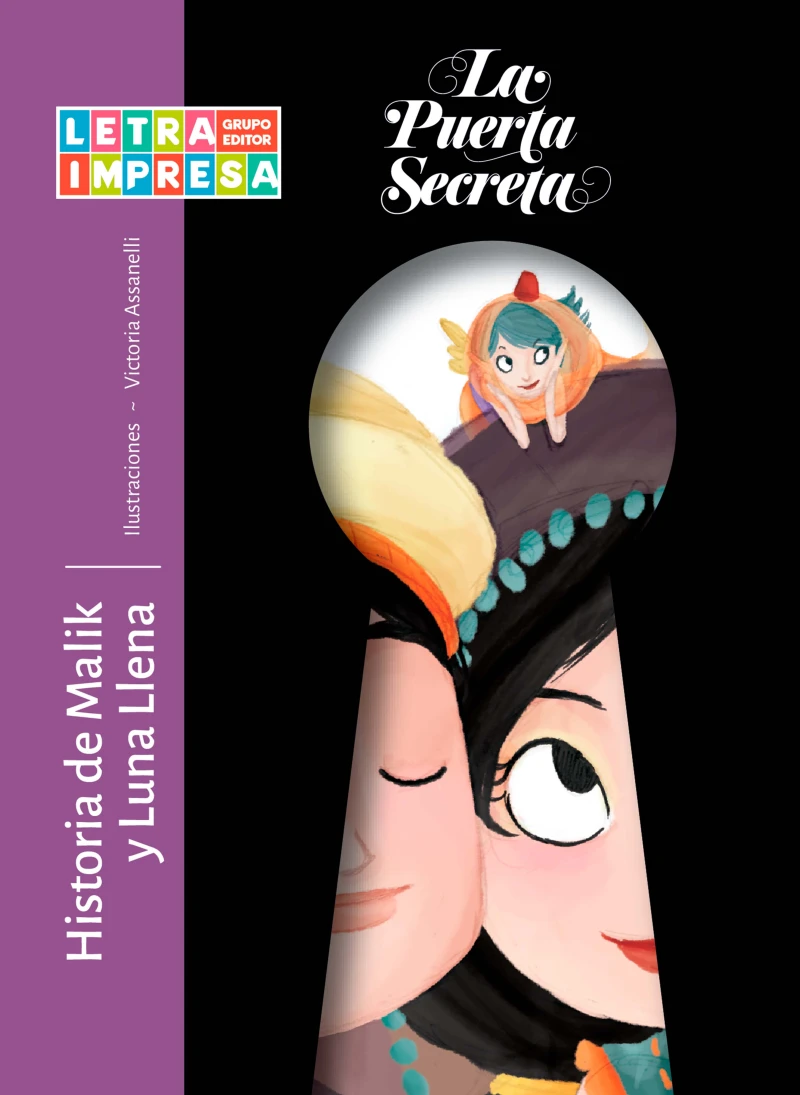Portada: Historia de Malik y Luna Llena