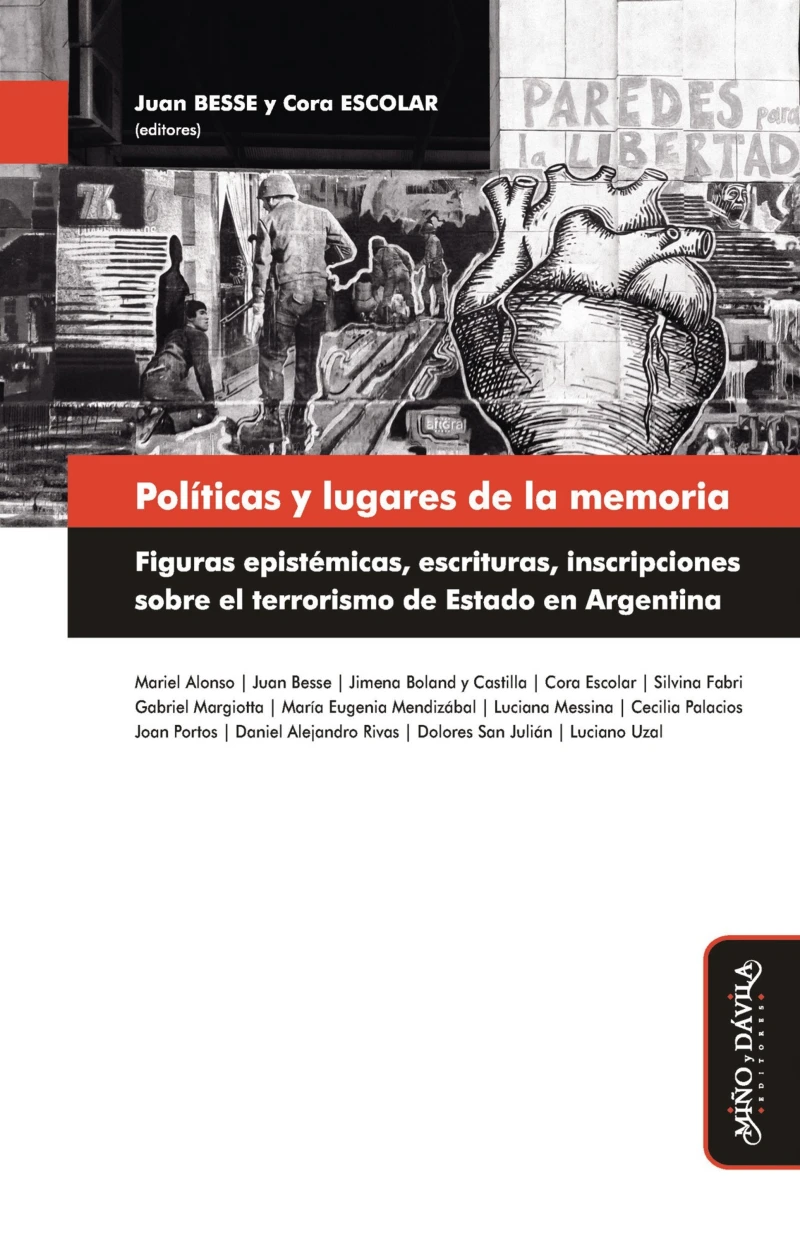 Portada: Políticas y lugares de la memoria