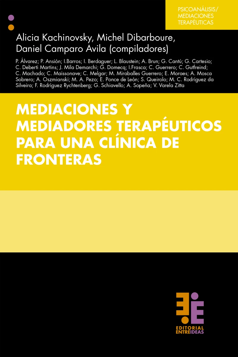 Portada: Mediaciones y mediadores terapéuticos para una clínica de fronteras