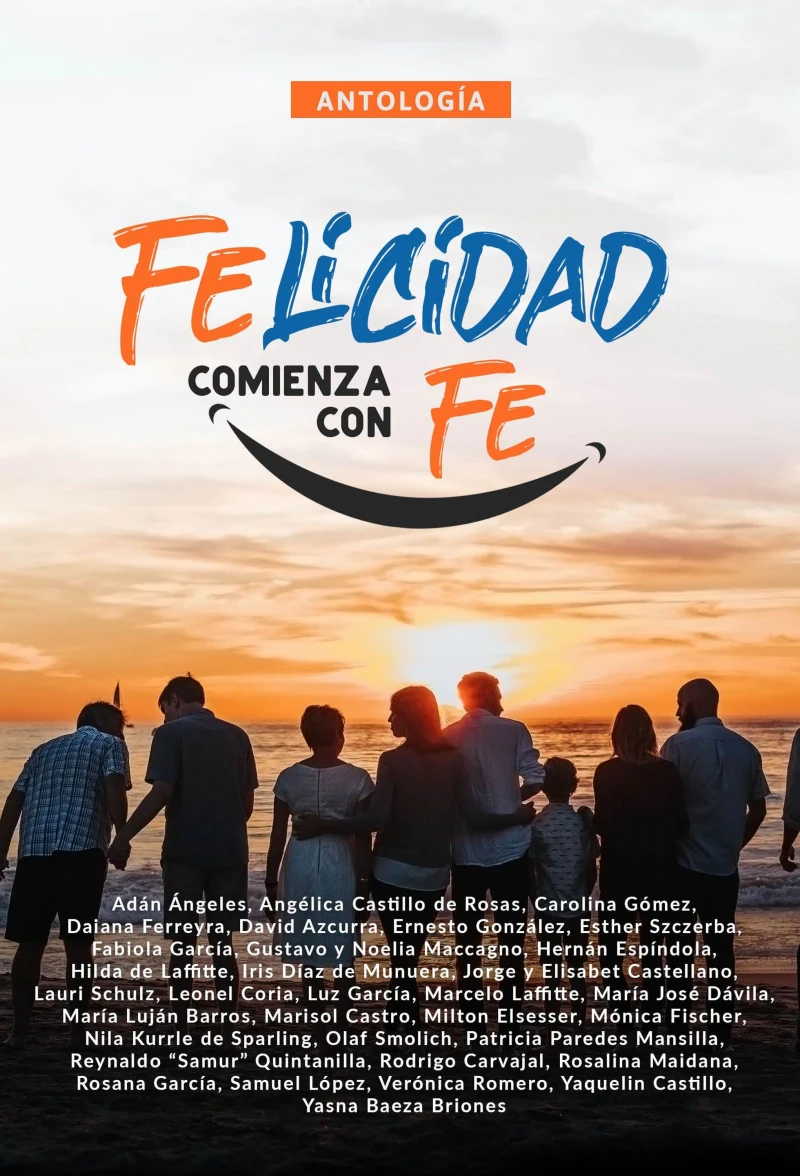 Portada: Antología 8: Felicidad comienza con fe