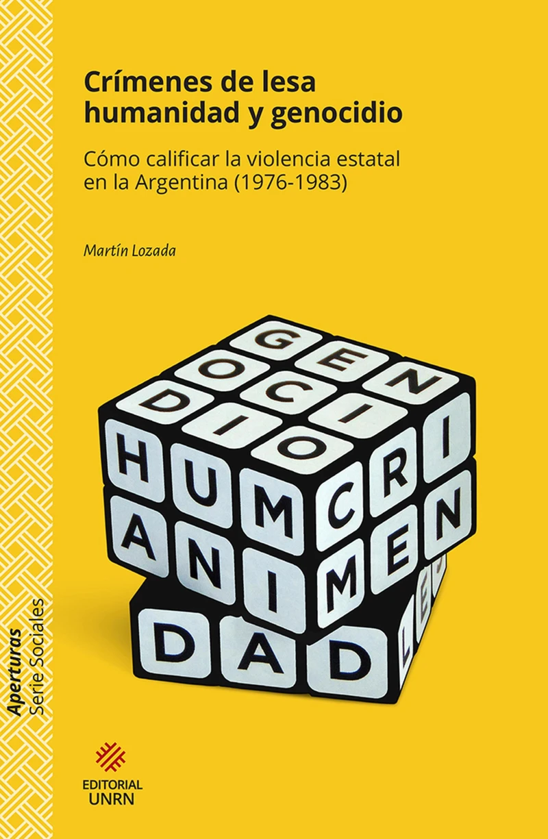 Portada: Crímenes de lesa humanidad y genocidio