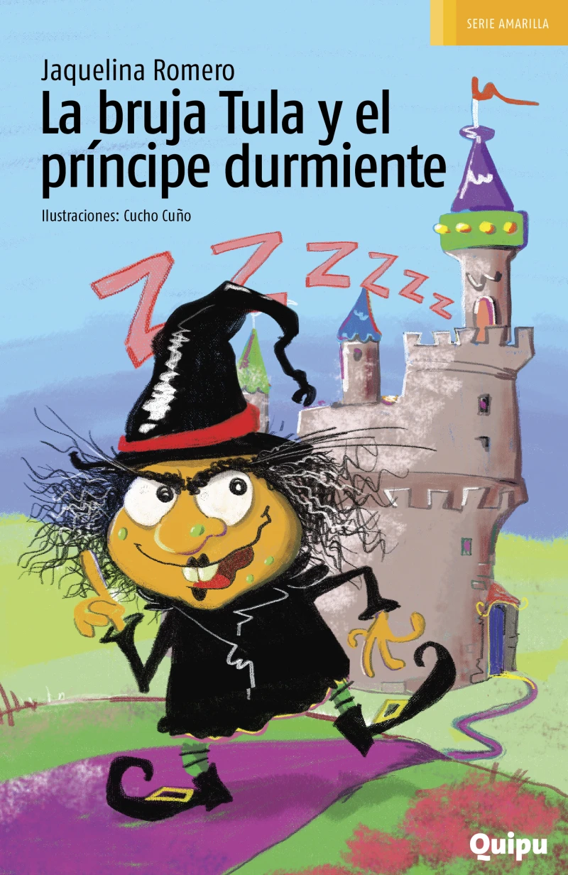 Portada: La bruja Tula y el principe durmiente
